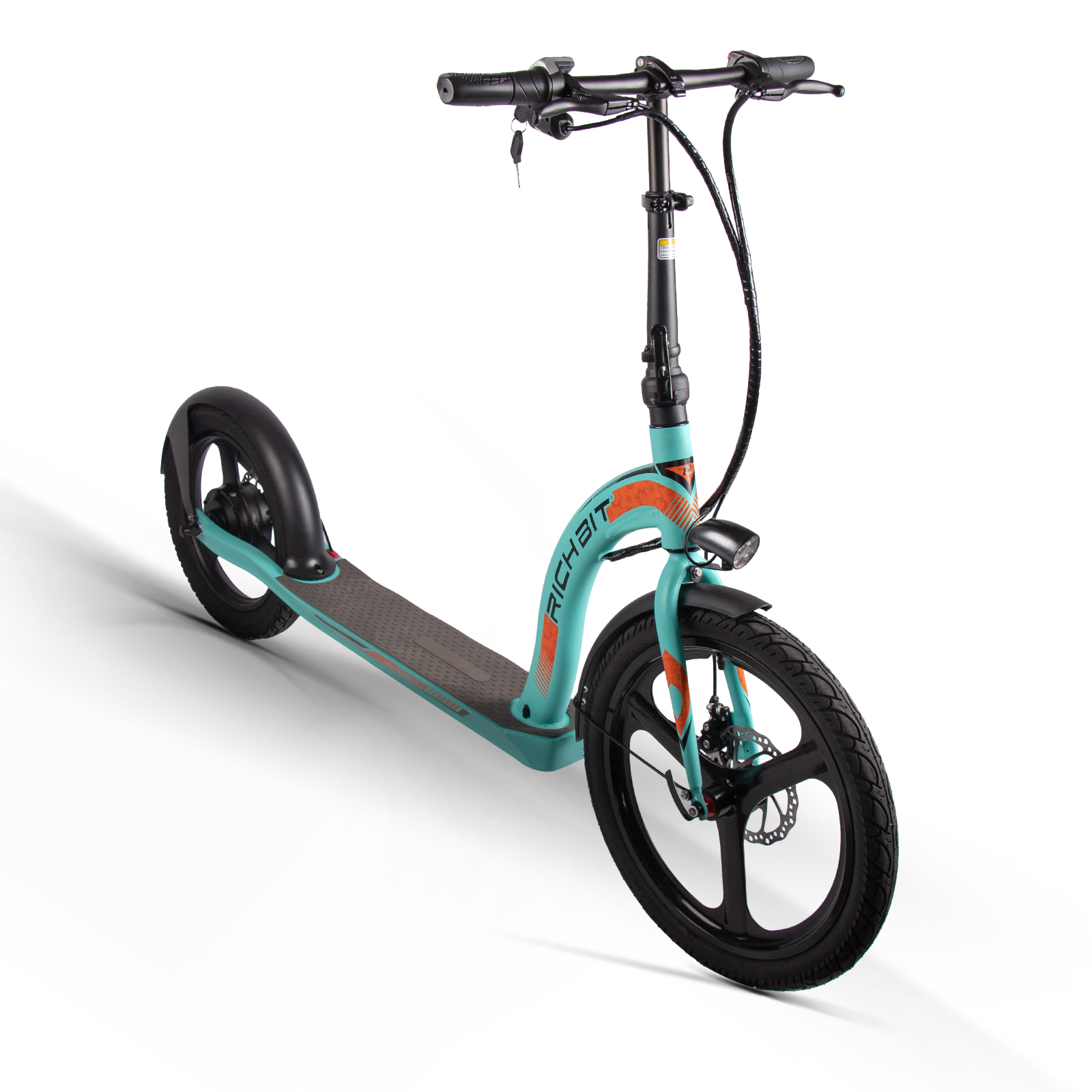 e-Scooter H100 Blau, mit Schloss