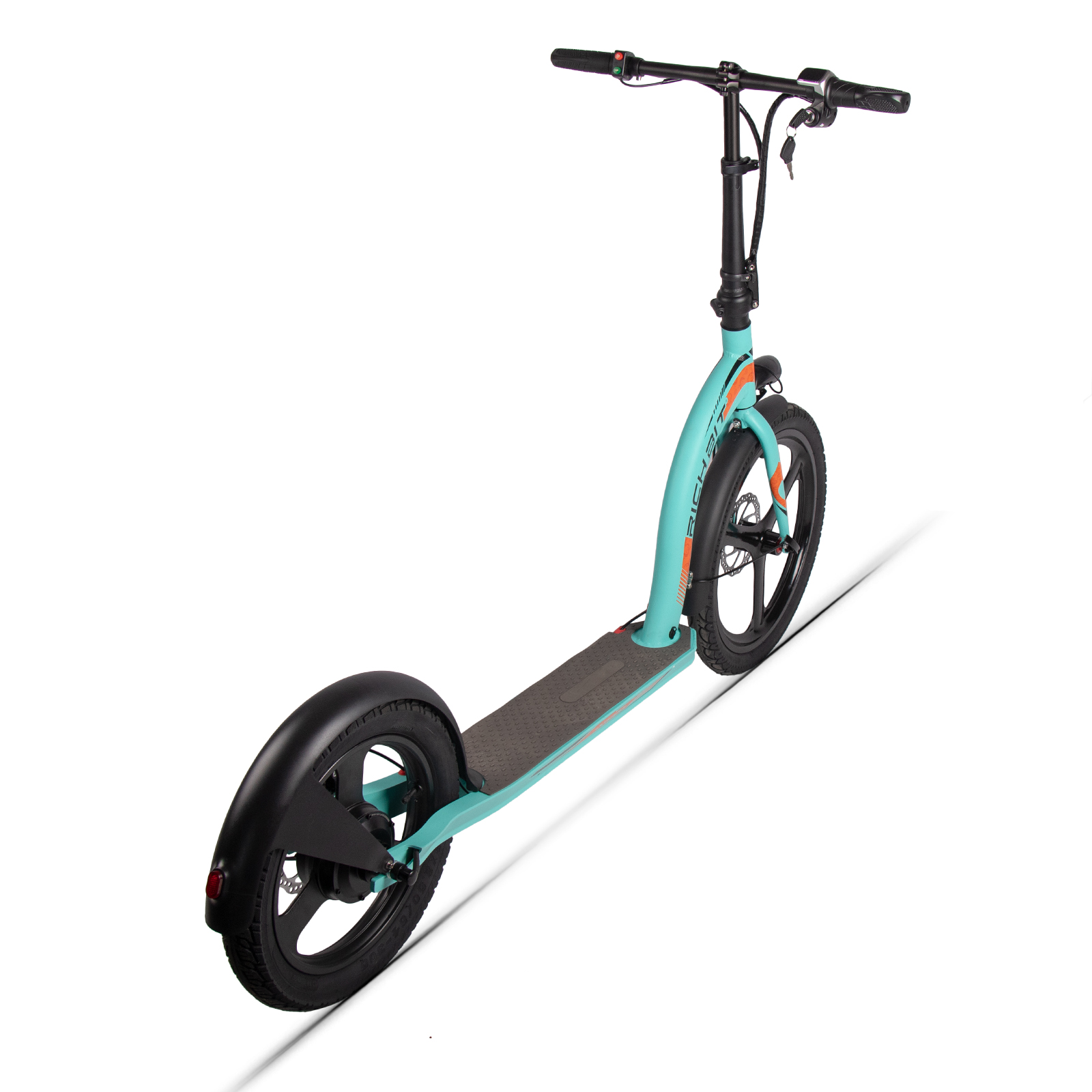 e-Scooter H100 Blau, mit Schloss